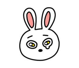 Kkyu Rabbit sticker #7400883