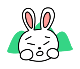 Kkyu Rabbit sticker #7400886