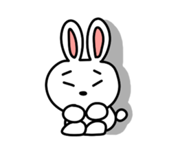 Kkyu Rabbit sticker #7400888
