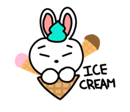 Kkyu Rabbit sticker #7400890