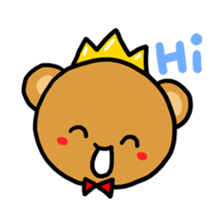 Bear King & I - Love Story sticker #7401533