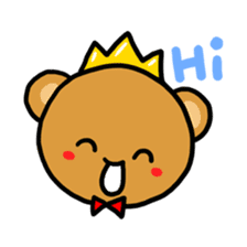 Bear King & I - Love Story sticker #7401533