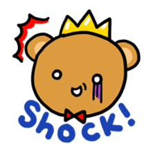 Bear King & I - Love Story sticker #7401535