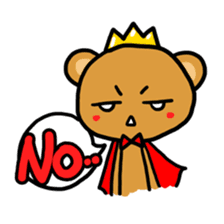 Bear King & I - Love Story sticker #7401538