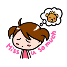 Bear King & I - Love Story sticker #7401542