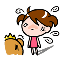 Bear King & I - Love Story sticker #7401545