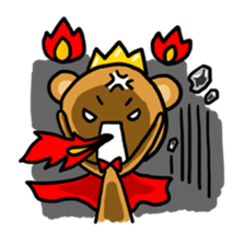 Bear King & I - Love Story sticker #7401546