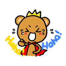 Bear King & I - Love Story sticker #7401552