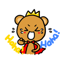 Bear King & I - Love Story sticker #7401552