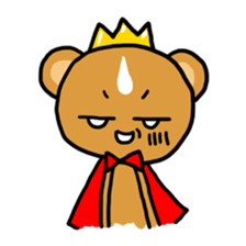 Bear King & I - Love Story sticker #7401553