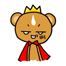 Bear King & I - Love Story sticker #7401553