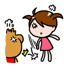 Bear King & I - Love Story sticker #7401558