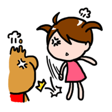 Bear King & I - Love Story sticker #7401558