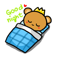 Bear King & I - Love Story sticker #7401563