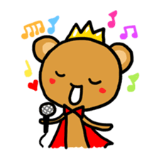 Bear King & I - Love Story sticker #7401564