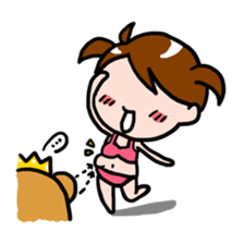 Bear King & I - Love Story sticker #7401568