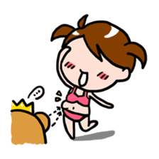 Bear King & I - Love Story sticker #7401568