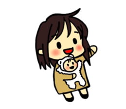 Daily life of the child care mom sticker #7402648