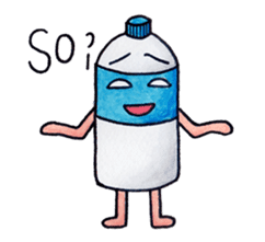 Mineral Water Boy sticker #7402755