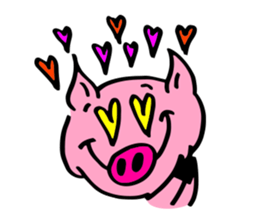 Lazy Piggy! sticker #7402774