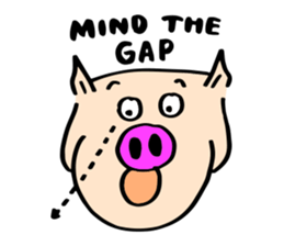 Lazy Piggy! sticker #7402777