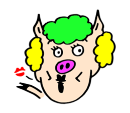 Lazy Piggy! sticker #7402778