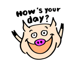 Lazy Piggy! sticker #7402788