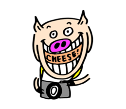 Lazy Piggy! sticker #7402794