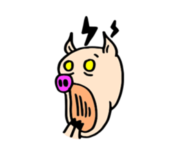 Lazy Piggy! sticker #7402802