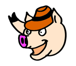 Lazy Piggy! sticker #7402811