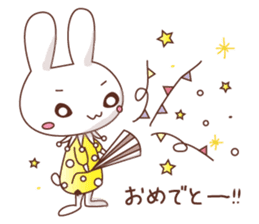 Mademoiselle rabbit sticker #7403266