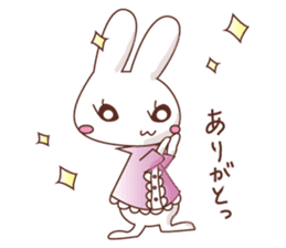 Mademoiselle rabbit sticker #7403272