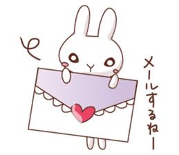 Mademoiselle rabbit sticker #7403276