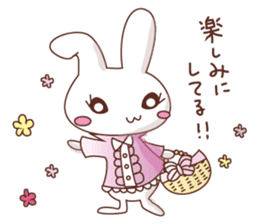 Mademoiselle rabbit sticker #7403279