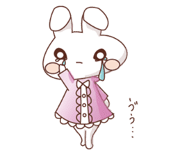 Mademoiselle rabbit sticker #7403283