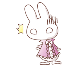 Mademoiselle rabbit sticker #7403289