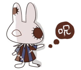 Mademoiselle rabbit sticker #7403290