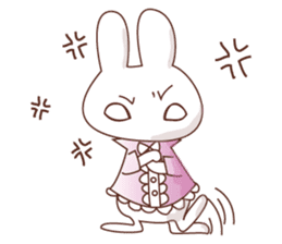 Mademoiselle rabbit sticker #7403291