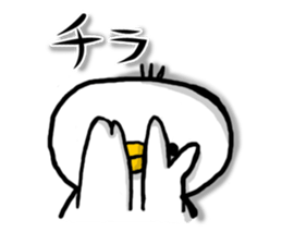 Overreacting funny bird sticker #7403723