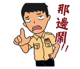 Daily Lives of Substitute Military sticker #7403949