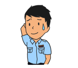 Daily Lives of Substitute Military sticker #7403976