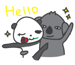 Koala & Panda sticker #7404100