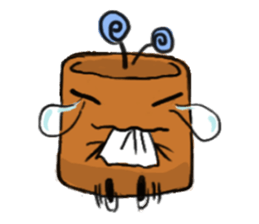 cute potting sticker #7404183