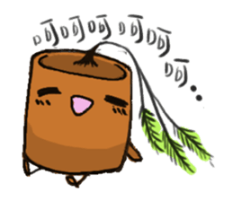 cute potting sticker #7404188