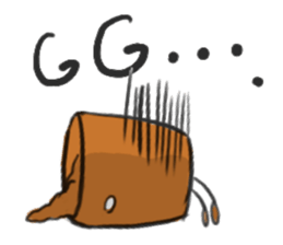 cute potting sticker #7404191