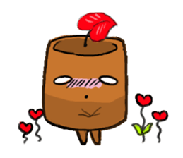 cute potting sticker #7404197