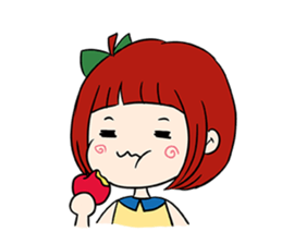 Little Apple's Happy Life sticker #7404801