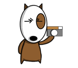 photo dog sticker #7404948