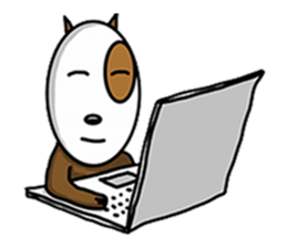 photo dog sticker #7404976