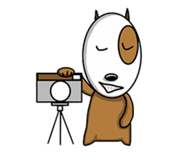 photo dog sticker #7404982